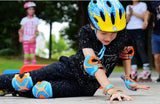 Dečji set štitnika sa kacigom - za vožnju bickle, romobila ili rola, u boji po izboru