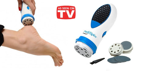 Pedi Spin električni set za piling stopala (pogledajte video)