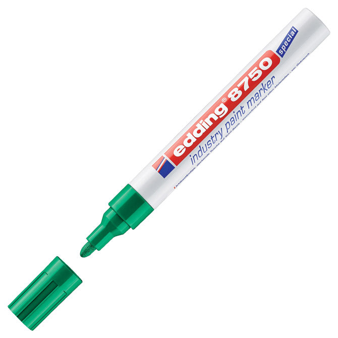 INDUSTRIJSKI OZNAČEVALEC LAKIRNI 2-4MM EDDING 8750 ZELEN
