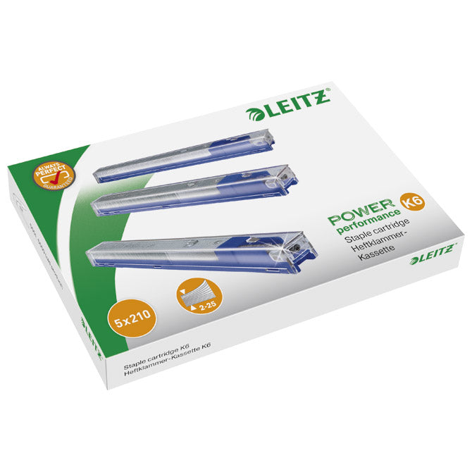 Spajalice strojne u kazeti k12 od 56-80 listova pk5 leitz 55940000 crvene