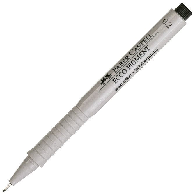 FLOMASTER ZA TEHNIČKO CRTANJE 0,2MM ECCO PIGMENT FABER CASTELL 166299 CRNI