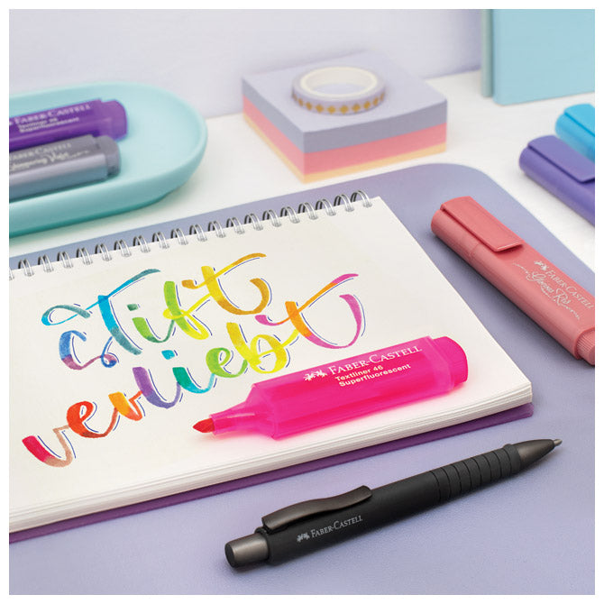 SIGNIR 1-5MM 46 SUPERFLUORESCENT FABER CASTELL 154628 ROZA