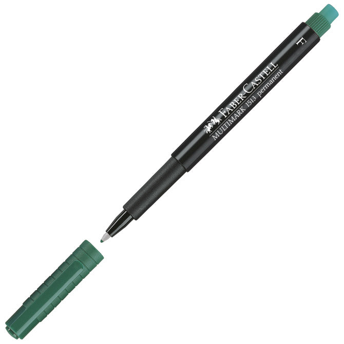 Marker permanentni 0,6mm multimark faber castell 151363 zeleni