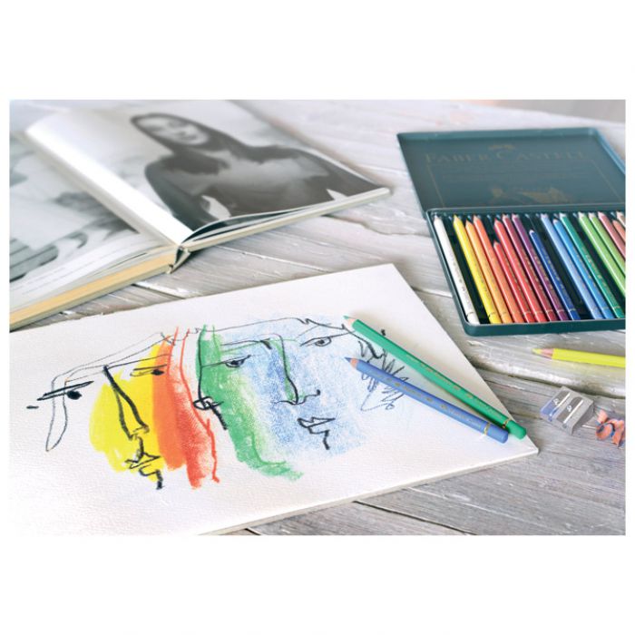 BOJE DRVENE  12BOJA METALNA KUTIJA POLYCHROMOS FABER-CASTELL 110012