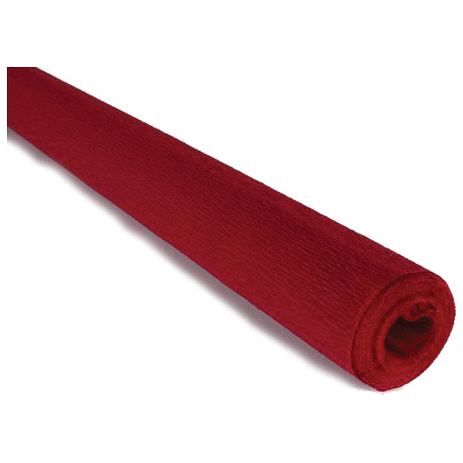 KREP PAPIR 40G 50X250CM CARTOTECNICA ROSSI 319 RDEČI