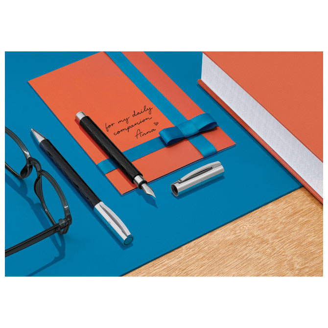 NALIVNIK AMBITION RHOMBUS (F) FABER CASTELL 148921 ČRNA