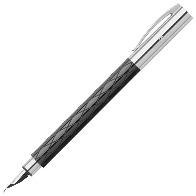 NALIVNIK AMBITION RHOMBUS (F) FABER CASTELL 148921 ČRNA