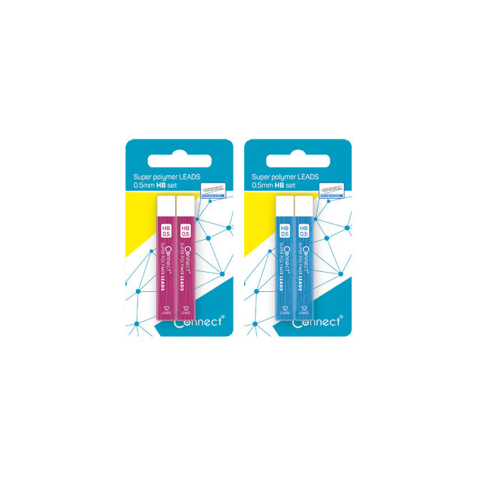 MINE 0,5MM HB SUPER POLYMER PK2 CONNECT SORTIRANO BLISTER