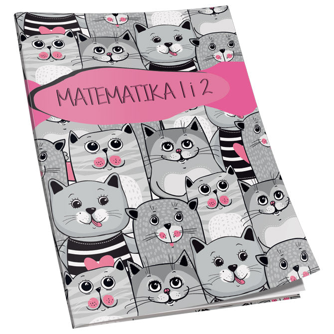 OBRAZAC ŠKOLSKI MATEMATIKA ZA 1 I 2RAZRED PREMIUM CONNECT GIRL