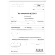 OBRAZAC A-210/NCR PUTNI NALOG FOKUS