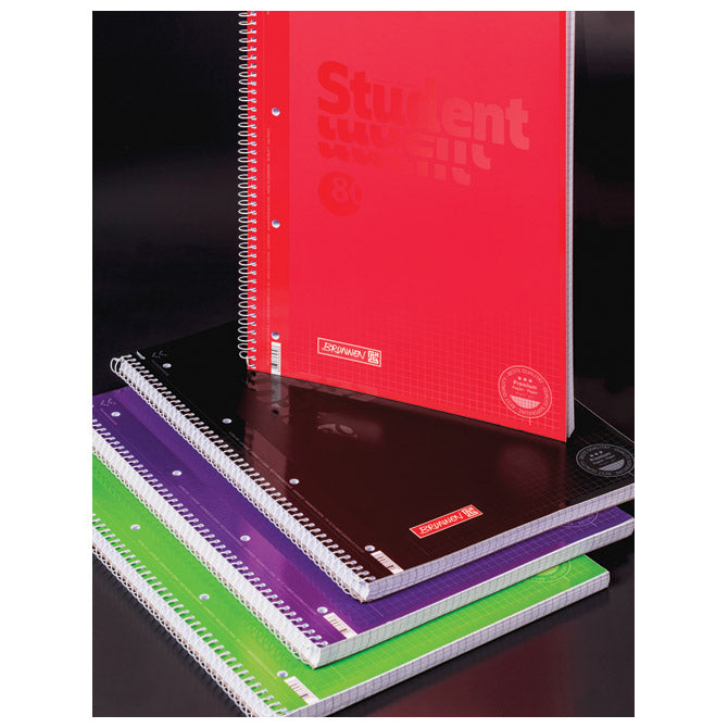 BLOK KOLEGIJ A4 CRTE  80L PERFORACIJA PLUS 4RUPE COLOR CODE BRUNNEN 10-67927 190 CRNI