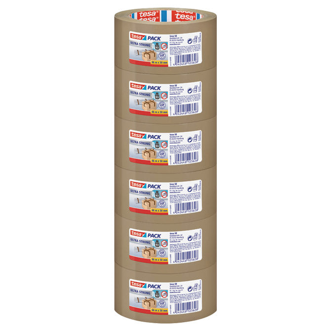 Traka ljepljiva 50mm/66m pvc guma ultra strong tesa 57177-00000-11 smeđa