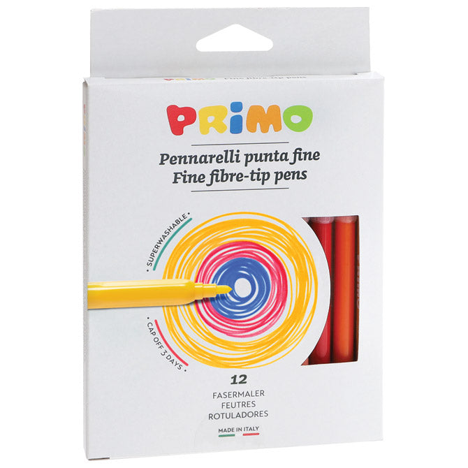 FLOMASTER ŠKOLSKI  12BOJA PRIMO CMP.601PEN12 BLISTER