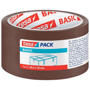 Traka ljepljiva 45mm/40m akrilna hot melt basic tesa 58575 smeđa