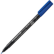 MARKER PERMANENTNI 0,6MM RECIKLIRANI LUMOCOLOR STAEDTLER 318-3 PLAVI