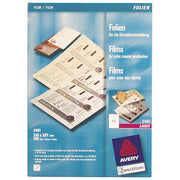 FOLIJA LASER ZA GRAFIČNO PRIPRAVO A4 100MY MAT PK100 ZWECKFORM 3491