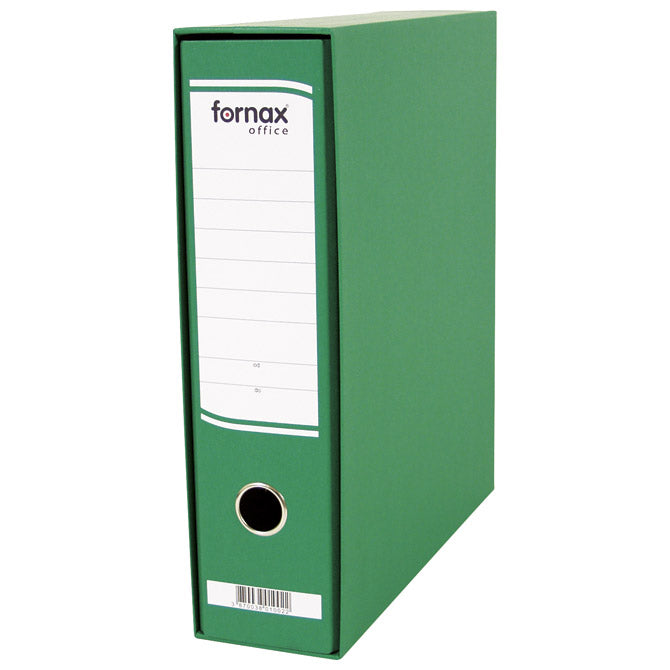 REGISTRATOR A4 ŠIROKI U KUTIJI OFFICE FORNAX (14976) ZELENI