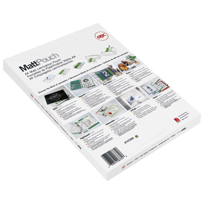 FOLIJA ZA PLASTIFICIRANJE 100MY A4 MAT PK100 GBC 3740491