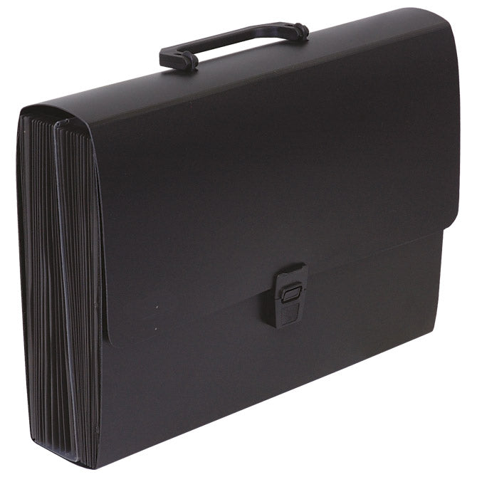 TORBA ZA KUĆNI BUDŽET 26 PREGRADA S KOPČOM PP DONAU 8558001PL-01 CRNA