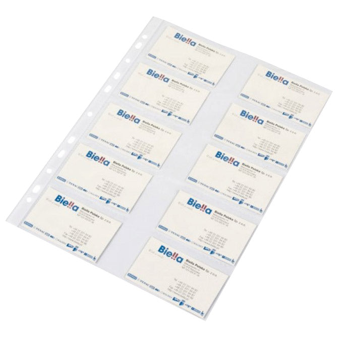 FASCIKL ULOŽNI ZA VIZITKE A4 PK10 DONAU 1716001PL-00