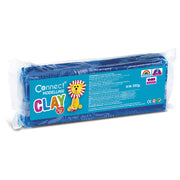 Plastelin 550g plus plastični nožek connect modri