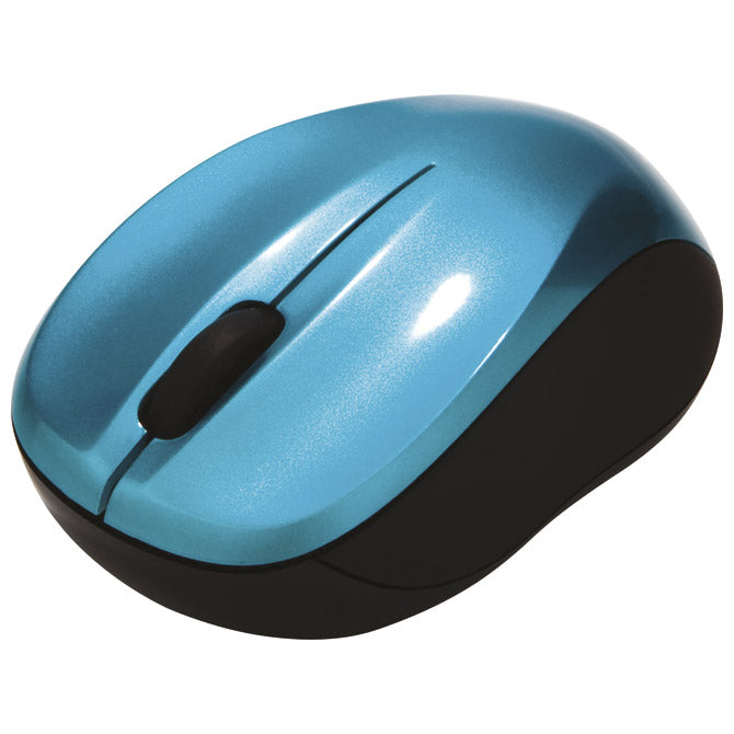 MIŠ USB 3GUMBI OPTIČNI BREZŽIČNI VERBATIM 49044 MODRI BLISTER