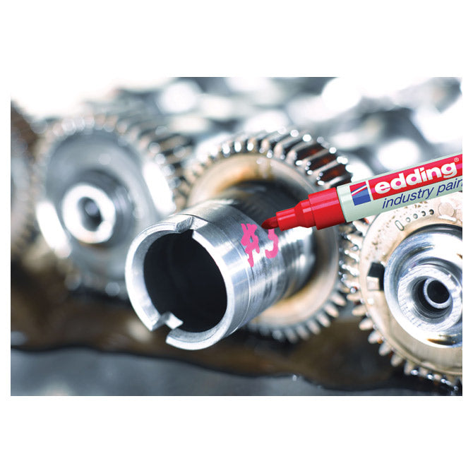 INDUSTRIJSKI OZNAČEVALNI LAKIRNI 2-4MM EDDING 8750 RDEČI
