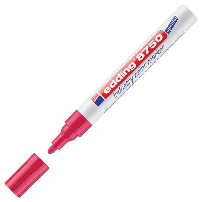 INDUSTRIJSKI OZNAČEVALNI LAKIRNI 2-4MM EDDING 8750 RDEČI