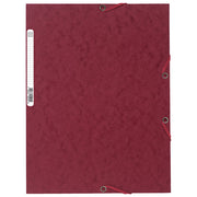 FASCIKL KLAPA S GUMICOM CHARTREUSE A4 EXACOMPTA 55525E BORDO