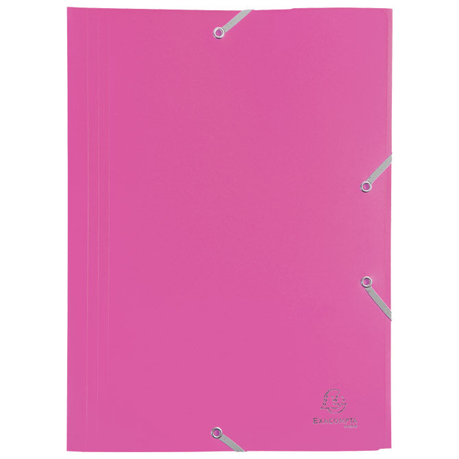 FASCIKEL MAPA Z ELASTIKO PP A4 EXACOMPTA 55920E CIKLAMA