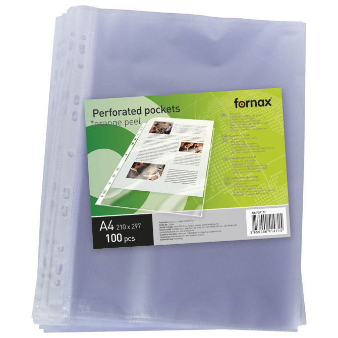 Mapa vložna A4 40my pp mat pk100 Fornax 177