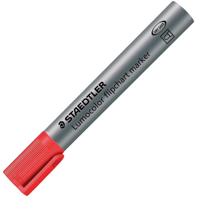 Marker flipchart 2mm lumocolor staedtler 356-2 rdeč