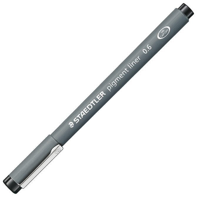 Flomaster za tehničko crtanje 0,6mm pigment liner staedtler 308 06-9 crni