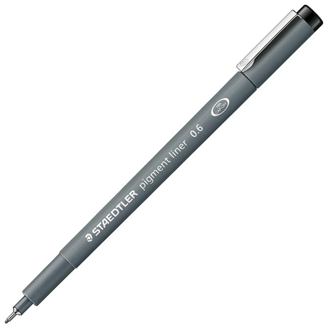 Flomaster za tehničko crtanje 0,6mm pigment liner staedtler 308 06-9 crni