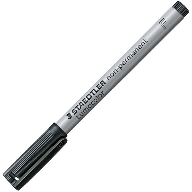 MARKER NEPERMANENTNI 0,6MM RECIKLIRANI LUMOCOLOR STAEDTLER 316-9 CRNI