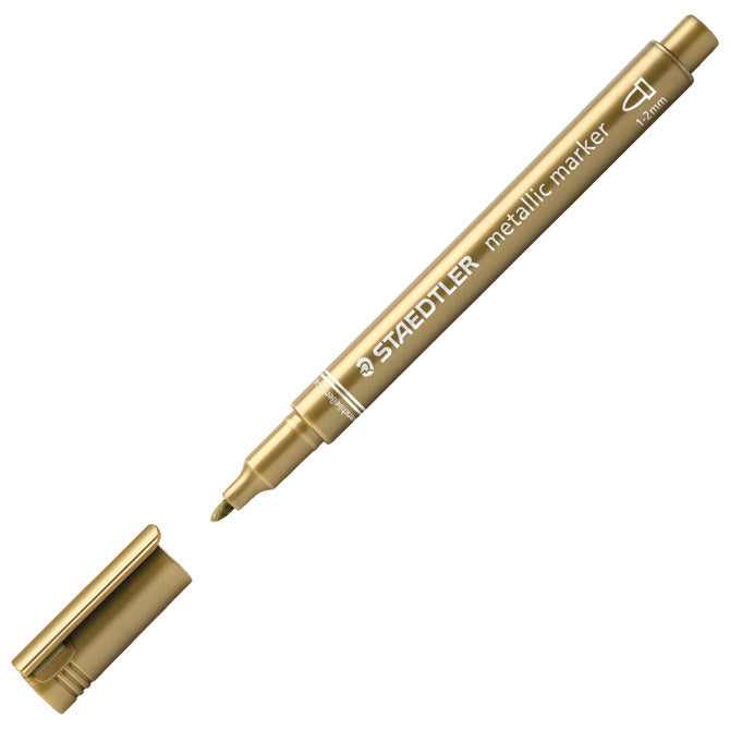 Marker nepermanentni 1-2mm metallic pen staedtler 8323-s bk2 sortirano blister