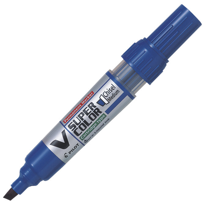 Marker permanentni 1,4-4,8mm klinasti vrh v super color begreen pilot sca-vsc-mc-bg plavi