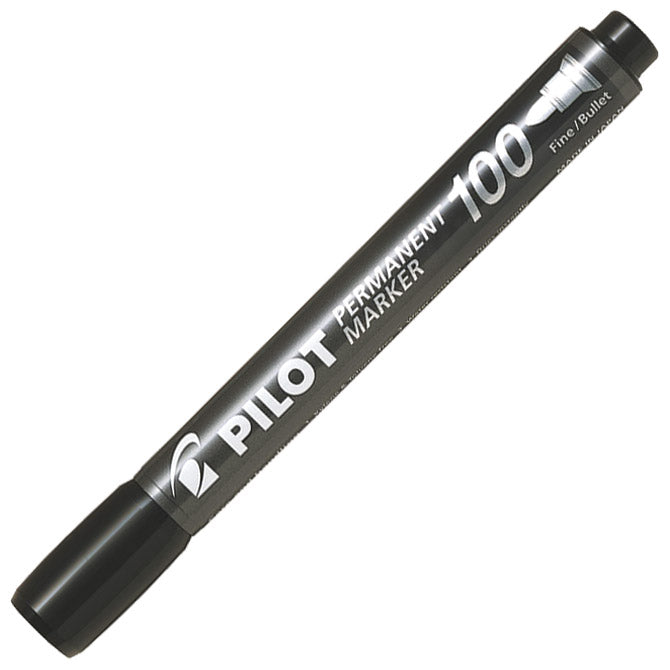 Marker permanentni 1mm okrugli vrh Pilot SCA-100-B crni