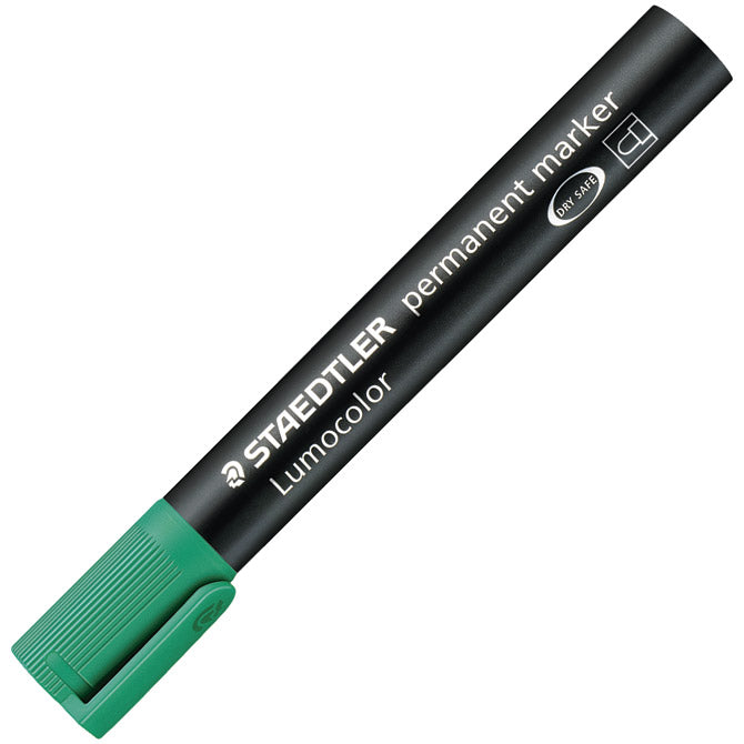 TRAJNI OZNAČEVALEC 2MM LUMOCOLOR STAEDTLER 352-5 ZELENI