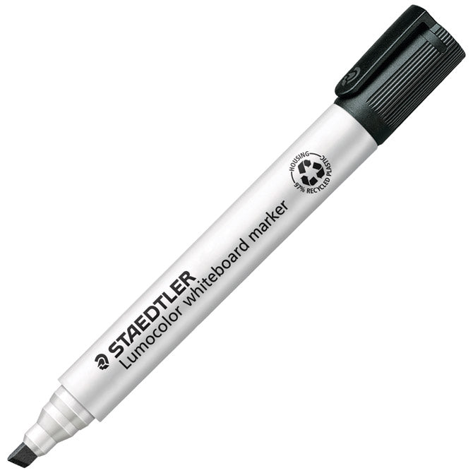 MARKER ZA BIJELU PLOČU 2-5MM RECIKLIRANI LUMOCOLOR STAEDTLER 351 B-9 CRNI