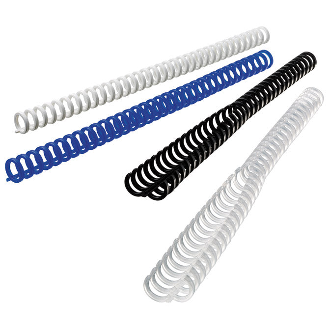 PLASTIČNA SPIRALA KLIK FI-12MM PK50 GBC 388064E ČRNA!!