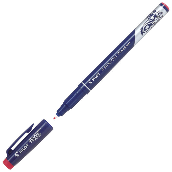 Flomaster 0,45mm frixion fineliner piši-briši pilot sw-ff-r crveni