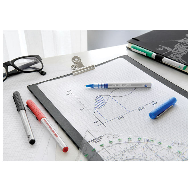 Roler 0,2mm micro (0,5mm) free ink faber castell 348504 zeleni