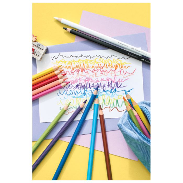 BOJE DRVENE  12BOJA TROKUTASTE FABER-CASTELL 116512 BLISTER