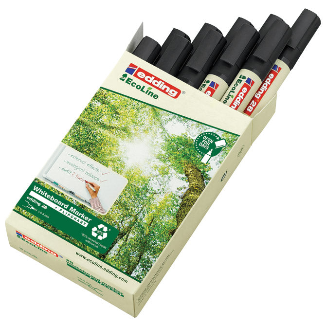 Marker za belo tablo 1,5-3mm ecoline edding 28 črn