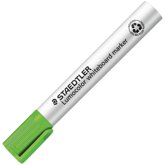 OZNAČEVALEC ZA BELO TABLO 2MM RECIKLIRANI LUMOCOLOR STAEDTLER 351-53 SVETLO ZELENI