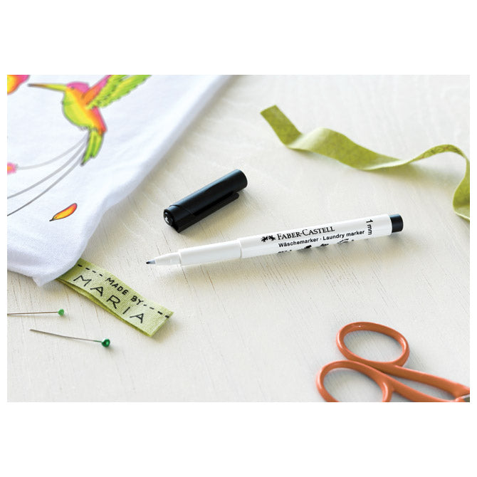 Marker za rublje 1mm faber castell 159502 crni