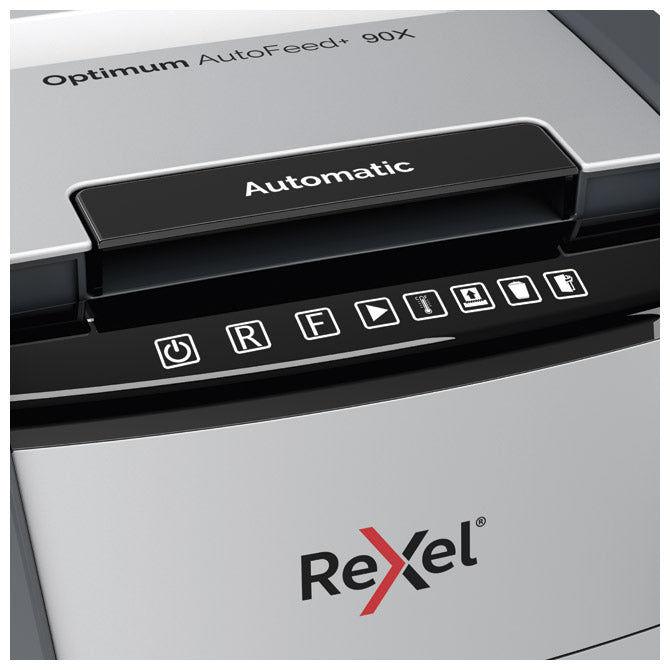 UNIŠTAVAČ DOKUMENTACIJE  90 (RUČNO 8) LISTOVA CROSSCUT OPTIMUM AUTO FEED PLUS   90X REXEL 2020090XEU