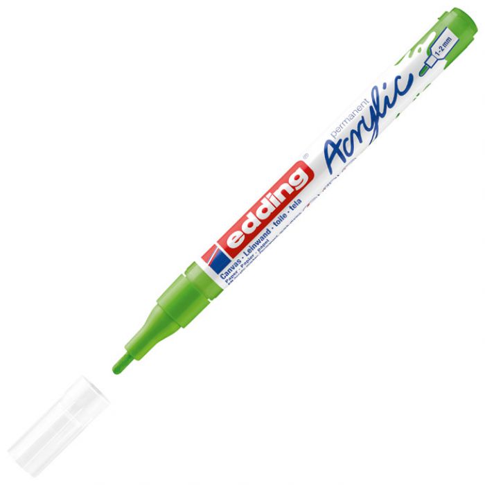 MARKER AKRILNI 1-2 MM EDDING 5300927 ŽUTO ZELENI
