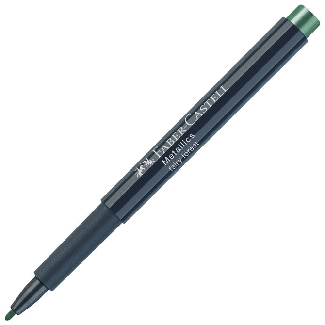 PERMANENTNI MARKER 1-2MM METALIK FABER CASTELL 160778 KOVINSKO TEMNO ZELENI